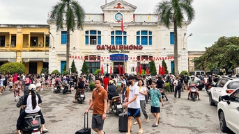 Nhà ga xe lửa hơn 120 năm tuổi