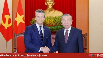 Tổng Bí thư Tô Lâm tiếp Bộ trưởng Bộ Chiến tranh Hoa Kỳ