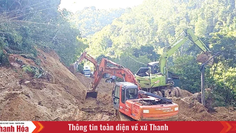 Khôi phục hạ tầng giao thông sau bão lũ