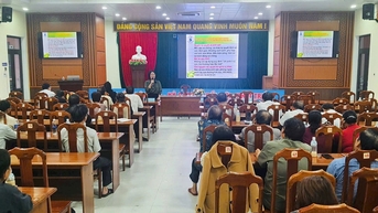 Phường Tam Kỳ tổ chức hội nghị tuyên truyền khuyến sinh và công tác dân số