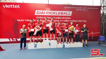 Giải Pickleball kỷ niệm 25 năm Ngày truyền thống Tổng Công ty Viễn thông Viettel
