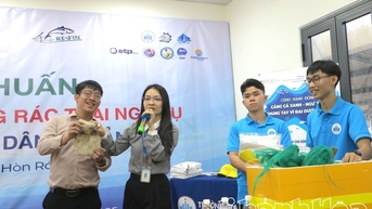 Tập huấn quản lý bền vững rác thải ngư cụ