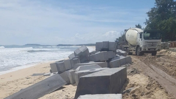 Bảo đảm an toàn công trình trước bão Kalmaegi