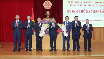 Thanh Hóa bầu bổ sung 2 Phó Chủ tịch UBND tỉnh