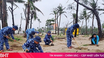 Trồng 10.000 cây phi lao chống sạt lở bờ biển Khu du lịch Xuân Thành