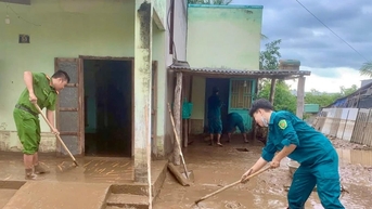 Mưa lũ gây thiệt hại hơn 100 ha cây trồng ở Tuy Phong