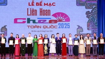 Khép lại Liên hoan Chèo toàn quốc - 2025: Tỏa sáng tinh hoa sân khấu dân tộc