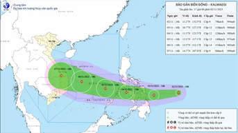 TPHCM chủ động ứng phó bão Kalmaegi gần Biển đông
