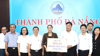 Bộ Y tế kiểm tra công tác xử lý môi trường, phòng chống dịch bệnh sau mưa lũ tại Đà Nẵng