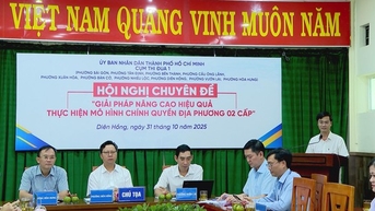 Hiệu quả bước đầu từ mô hình chính quyền địa phương 2 cấp tại TP. Hồ Chí Minh