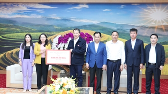 Tỉnh Đồng Nai hỗ trợ các tỉnh Phú Thọ, Lào Cai, Tuyên Quang, Thái Nguyên 41 tỷ đồng khắc phục hậu quả bão lũ