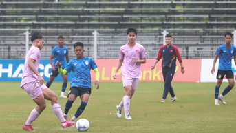 U17 Việt Nam thắng 5-0 U17 Campuchia trong trận đấu tập
