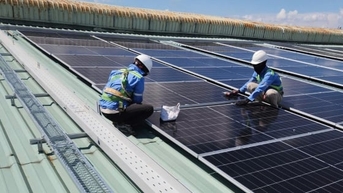 ក្រុមហ៊ុន អិលធីភី គ្រុប ធ្វើឱ្យប្រសើរឡើងនូវរោងចក្រ ដើម្បីប្រើប្រាស់ប្រព័ន្ធថាមពលពន្លឺព្រះអាទិត្យ