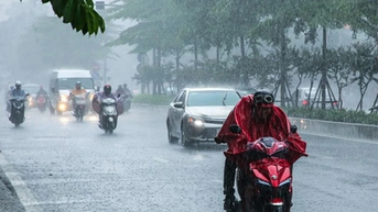 Thời tiết Nghệ An ngày 4/11: Mưa rào rải rác, trời rét