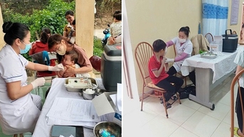 Chiêm Hóa phấn đấu đạt tỷ lệ trên 95% trẻ em được tiêm chủng đầy đủ