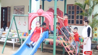 Chú trọng giáo dục thể chất cho trẻ mầm non