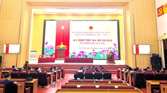 Khai mạc Kỳ họp thứ ba mươi hai (Kỳ họp chuyên đề) HĐND tỉnh khóa XV, nhiệm kỳ 2021 - 2026