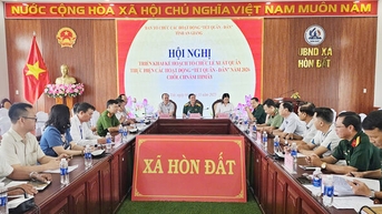 Dự kiến sáng 14/11, xuất quân Tết Quân - Dân năm 2026 Chôl Chnăm Thmây tại xã Hòn Đất