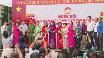 Ngày hội đại đoàn kết toàn dân tộc tại phường Chợ Lớn: Phát huy tinh thần đoàn kết