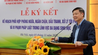 Phối hợp liên ngành bảo vệ đa dạng sinh học gắn với mục tiêu phát triển lâm nghiệp bền vững