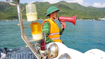 Bộ đội Biên phòng tỉnh Khánh Hòa triển khai lực lượng ứng phó bão Kalmaegi