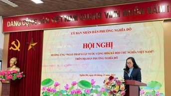 Phường Nghĩa Đô lan tỏa tinh thần thượng tôn pháp luật trong cộng đồng