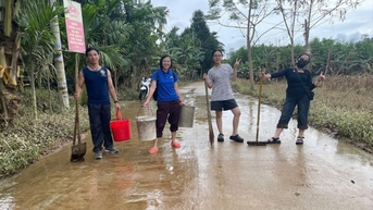 Đoàn thiện nguyện Hải Phòng hướng về miền Trung ruột thịt
