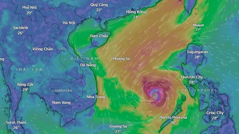 Công điện khẩn ứng phó bão Kalmaegi giật cấp 17 sắp vào Biển Đông