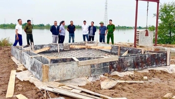 Xã Quyết Thắng kiên quyết xử lý vi phạm đất đai, trật tự xây dựng