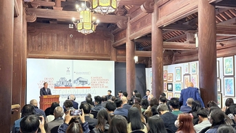 Giao lưu học thuật Đông - Tây tại không gian di sản Văn Miếu - Quốc Tử Giám