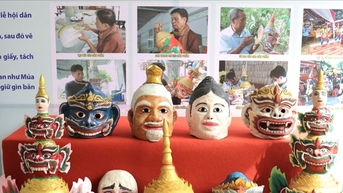 ម្កុដ និង​សិប្បកម្ម​ធ្វើ​របាំងមុខ​របស់​ប្រជាពលរដ្ឋ​ខ្មែរ គឺជា​មរតក​ជាតិ​។