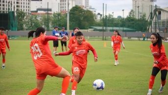 HLV Mai Đức Chung: Tinh thần tập luyện giúp đội hướng đến thành tích tốt nhất tại SEA Games 33