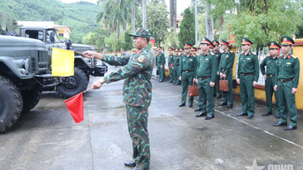 Tư lệnh Quân khu 1 kiểm tra các đơn vị trực thuộc Cục Hậu cần - Kỹ thuật