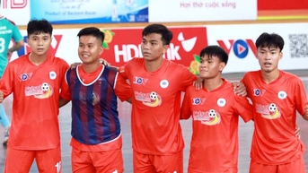 Giải futsal sinh viên khai màn sôi động tại Trường đại học Nông Lâm TP.HCM