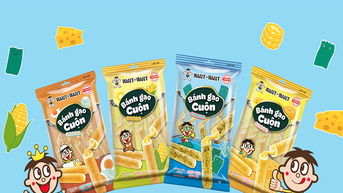 Hồng trà sữa và bánh gạo cuộn - combo ăn vặt mới lạ, tiện lợi, ít béo