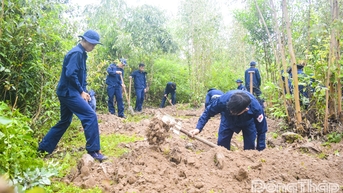 Đội K91 đang khẩn trương tìm kiếm, quy tập hài cốt liệt sĩ tại Campuchia