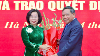 Bà Bùi Huyền Mai làm Bí thư Đảng ủy Mặt trận Tổ quốc Việt Nam TP.Hà Nội