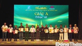 Nhạc sĩ Đức Phú xuất sắc đoạt Giải A Liên hoan Âm nhạc toàn quốc mở rộng năm 2025