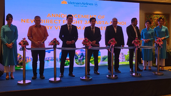 Vietnam Airlines khai trương đường bay thẳng kết nối hai thủ đô Hà Nội và Jakarta
