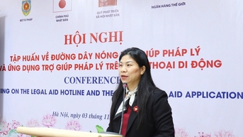 Tập huấn ứng dụng trợ giúp pháp lý trên điện thoại di động