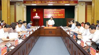 Hội nghị Ban Thường vụ Tỉnh ủy thường kỳ tháng 10-2025