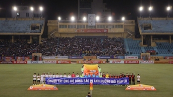 Lan tỏa những giá trị tích cực trên các sân cỏ V.League