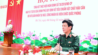 Học viện Hậu cần tổng kết thực hiện Nghị định số 76/2016/NĐ-CP của Chính phủ