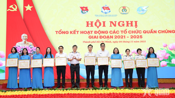 Binh đoàn 20 tổng kết hoạt động các tổ chức quần chúng giai đoạn 2021- 2025