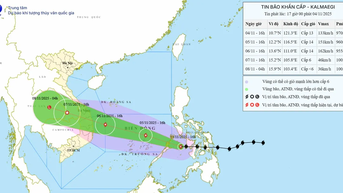 Bão Kalmaegi nguy hiểm tương tự bão Damrey và Molave