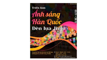Nhiều hoạt động đặc sắc tại triển lãm “Ánh sáng Hàn Quốc: Đèn lụa Jinju”