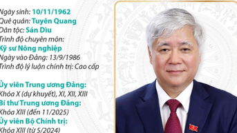 Ủy viên Bộ Chính trị, Phó Bí thư thường trực Đảng ủy Quốc hội Đỗ Văn Chiến