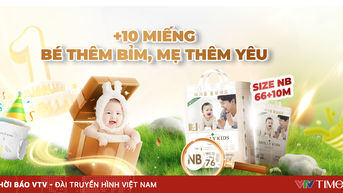 Molly Kids tăng thêm 10 miếng bỉm size Newborn nhân dịp sinh nhật