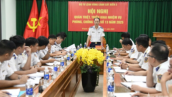 Vùng Cảnh sát biển 3 chủ động ứng phó bão Kalmaegi