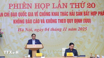 Thủ tướng chủ trì họp BCĐ Quốc gia về chống khai thác hải sản bất hợp pháp